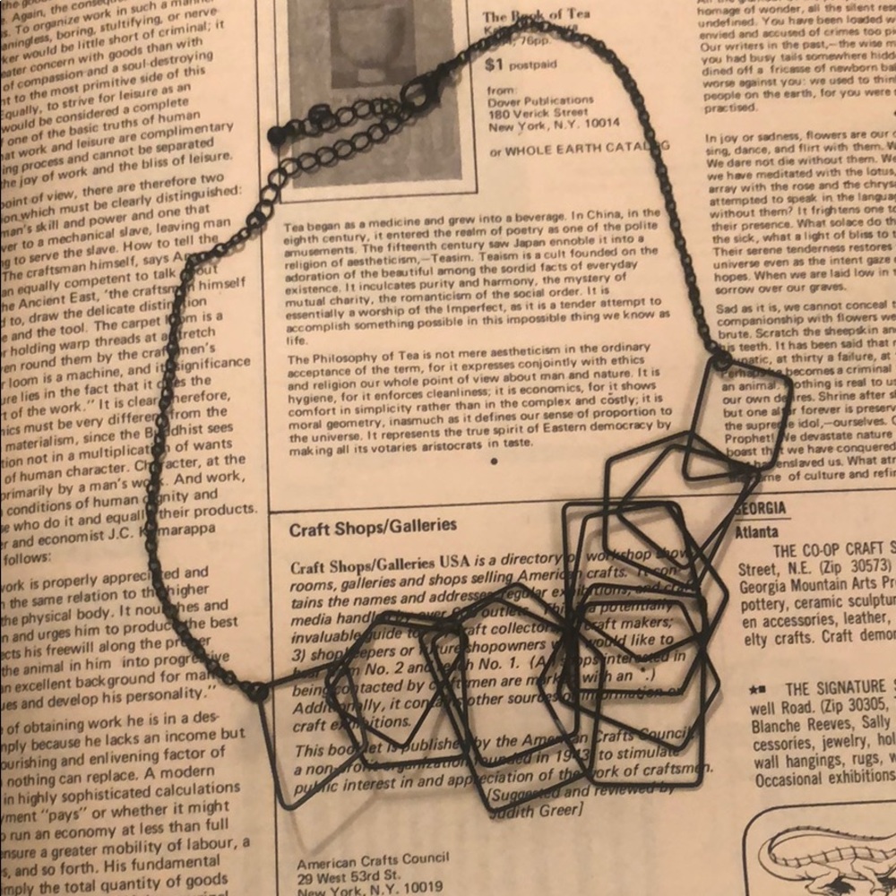 Geometric Necklace